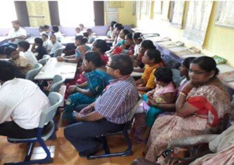 Parents and Students attending the function
